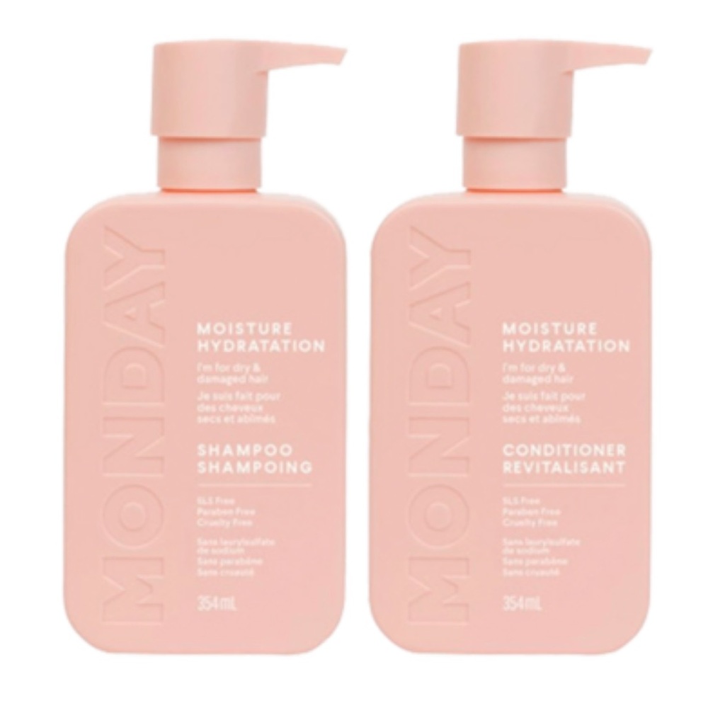 Monday Moisture Hydration Shampoo and Conditioner Set